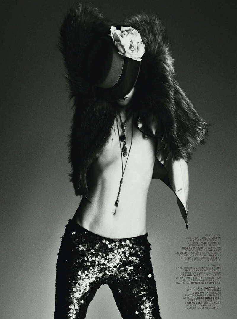 irina lazareanu10 Irina Lazareanu by Paul Schmidt for <em>Jalouse</em> November 2010