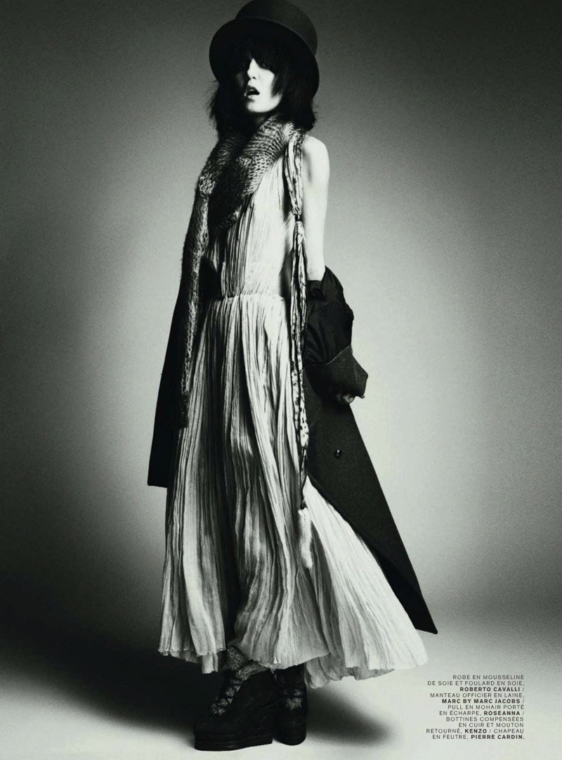 irina lazareanu3 Irina Lazareanu by Paul Schmidt for <em>Jalouse</em> November 2010