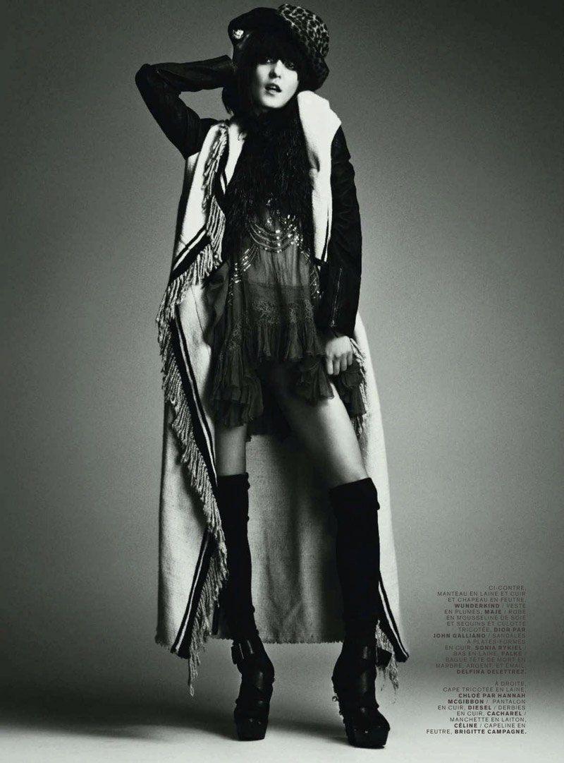 irina lazareanu8 Irina Lazareanu by Paul Schmidt for <em>Jalouse</em> November 2010