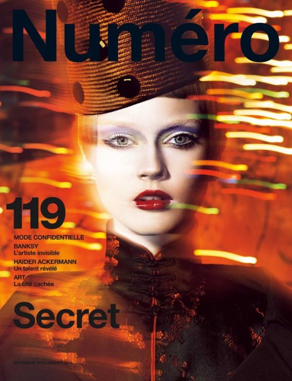 <em>Numéro</em> #119 December 2010 / January 2011 Cover | Jac Jagaciak by Greg Kadel jaccover <em>Numéro</em> #119 December 2010 / January 2011 Cover | Jac Jagaciak by Greg Kadel
