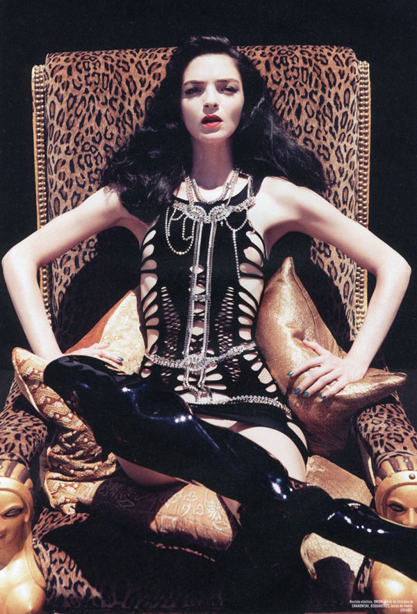 mariacarla boscono Mariacarla Boscono for <em>Hercules</em> F/W 2010 by Paola Kudacki