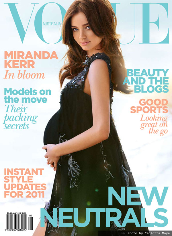 Miranda Kerr by Carlotta Moye for <em>Vogue Australia</em> January 2011 | First Look mirandacover Miranda Kerr by Carlotta Moye for <em>Vogue Australia</em> January 2011 | First Look