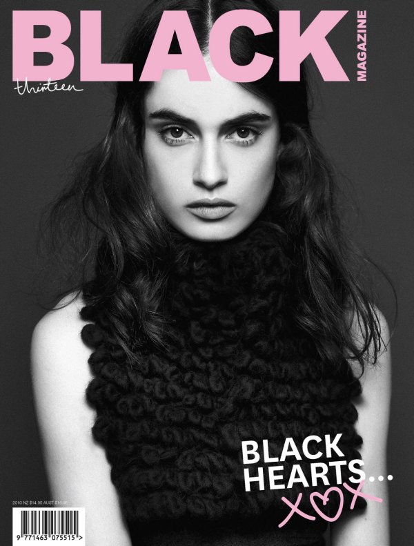 paulinecover <em>Black</em> #13 F/W 2010 Cover | Pauline Van der Cruysse by Derek Kettela