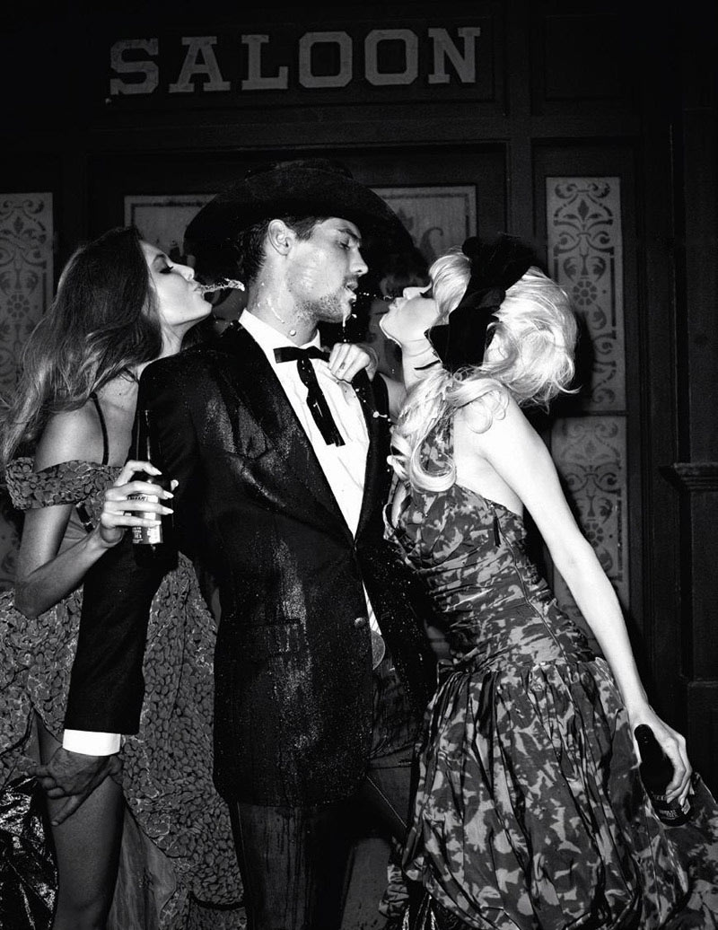 west9 Abbey Lee Kershaw, Crystal Renn & Eniko Mihalik by Terry Richardson for <em>Vogue Paris</em>