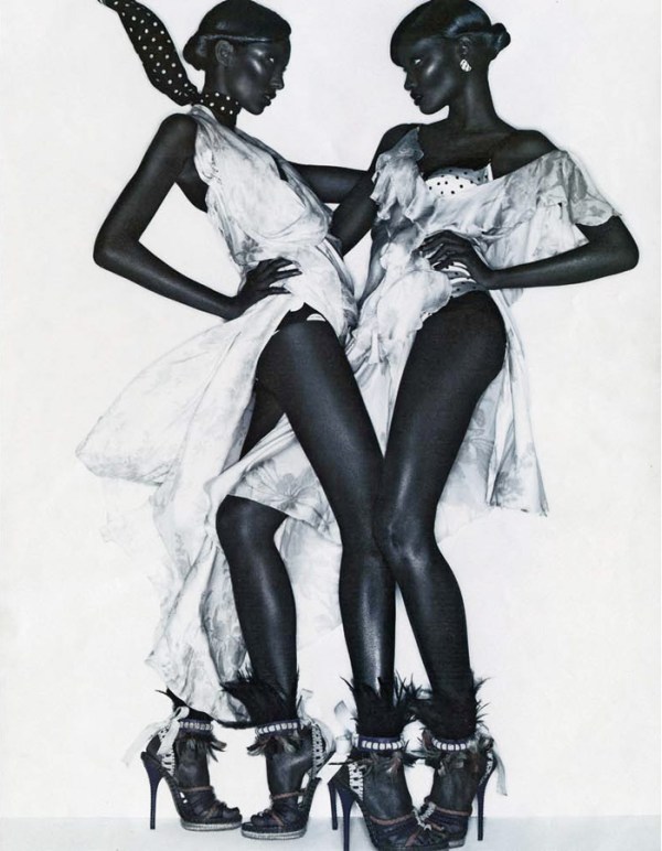 Melodie Monrose & Anais Mali by Solve Sundsbo for <em>Interview</em> December 2010 double Melodie Monrose & Anais Mali by Solve Sundsbo for <em>Interview</em> December 2010