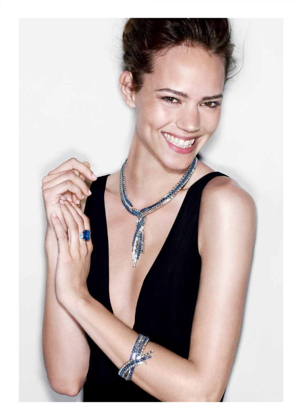 Freja Beha Erichsen for Harry Winston Jewelry 2010 Campaign by Patrick 