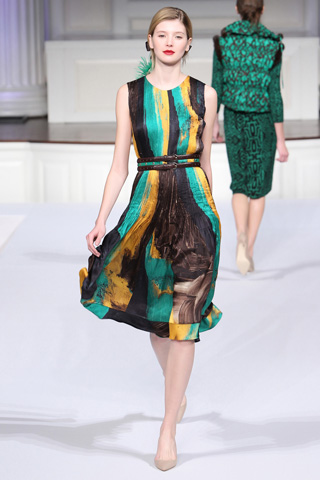 Oscar de la Renta Pre Fall 2011 oscarprefall18 Oscar de la Renta Pre Fall 2011