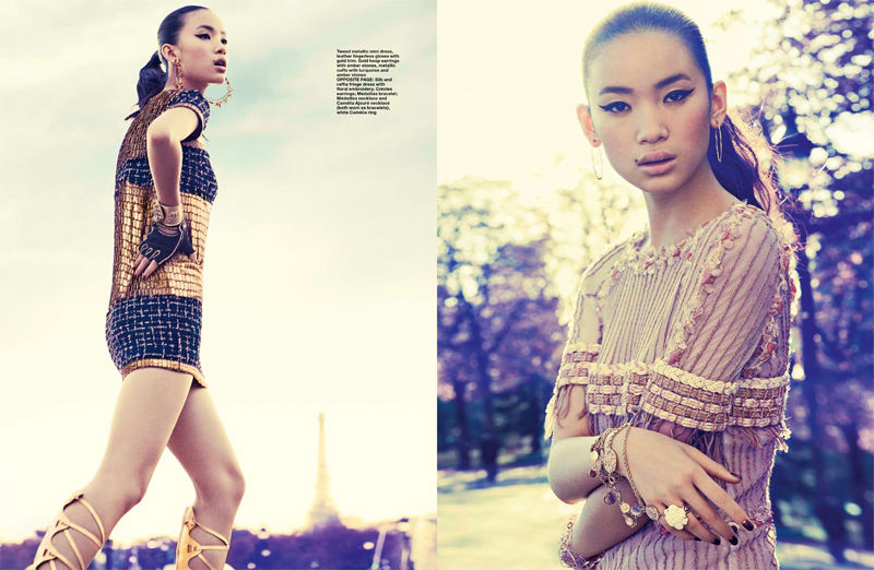 kiki kang2 Kiki Kang for <em>Harpers Bazaar Singapore</em> December 2010 by Gyslain Yarhi