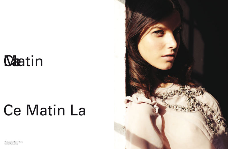tati cotliar1 Tati Cotliar for <em>Exit</em> F/W 2010 by Benny Horne