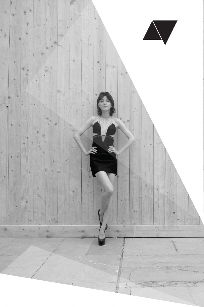 Irina Lazareanu & Luca Gadjus for Anthony Vaccarello Spring 2011 Campaign av1 Irina Lazareanu & Luca Gadjus for Anthony Vaccarello Spring 2011 Campaign
