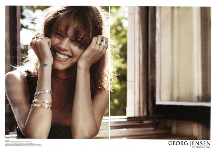 Freja Beha Erichsen for Georg Jensen Jewelry Campaign by Sebastian Faena freja Freja Beha Erichsen for Georg Jensen Jewelry Campaign by Sebastian Faena