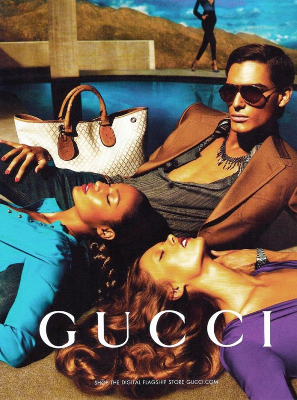 Gucci Spring 2011 Campaign Preview | Karmen Pedaru & Joan Smalls by Mert & Marcus gucci1 Gucci Spring 2011 Campaign Preview | Karmen Pedaru & Joan Smalls by Mert & Marcus