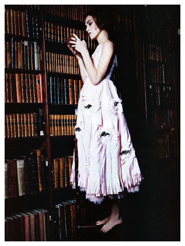 Keira Knightley gets playful in the spring 2011 collections for the January