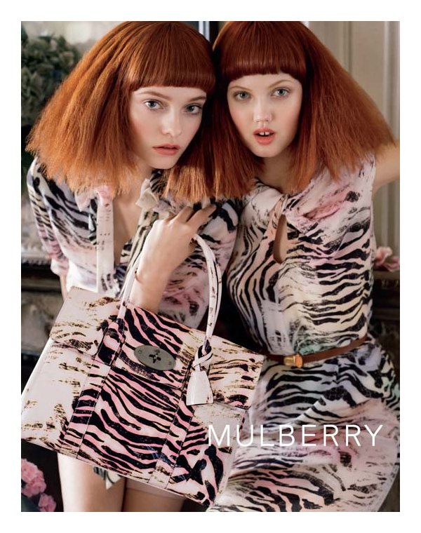 Mulberry Spring 2011 Campaign | Lindsey Wixson & Nimue Smit by Tim Walker mulberrycampaign Mulberry Spring 2011 Campaign | Lindsey Wixson & Nimue Smit by Tim Walker