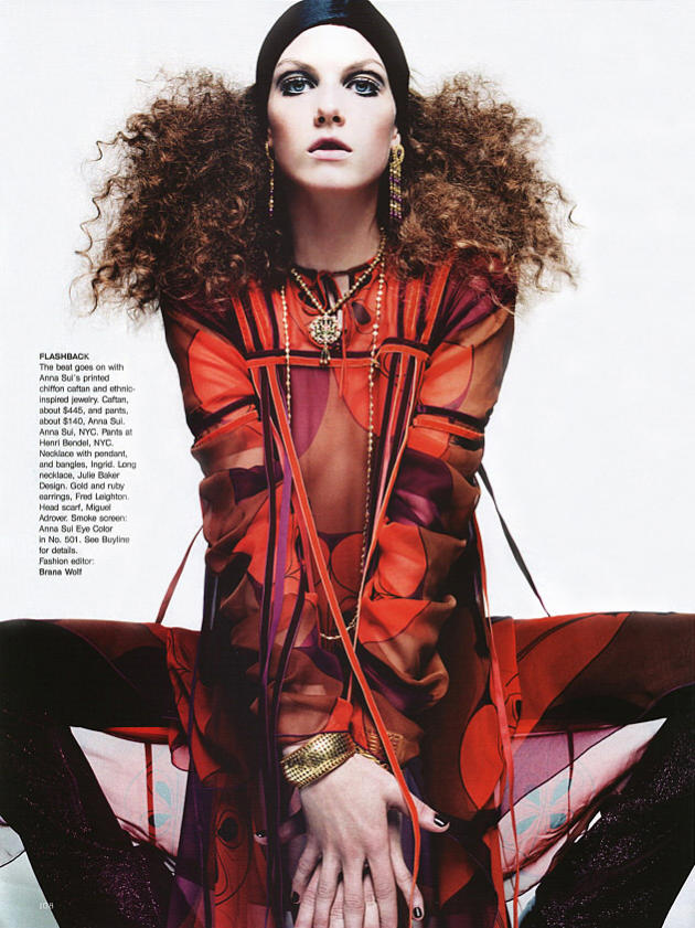 angela beauty1 Morning Beauty | Angela Lindvall by Patrick Demarchelier