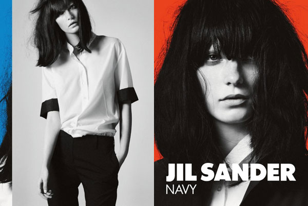 Jil Sander Navy Spring 2011 Campaign Preview | Valerija Kelava by David Sims jil Jil Sander Navy Spring 2011 Campaign Preview | Valerija Kelava by David Sims