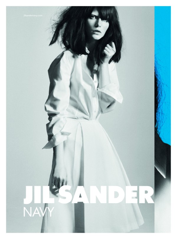 Jil Sander Navy Spring 2011 Campaign | Valerija Kelava by David Sims jilsandernavycampaign Jil Sander Navy Spring 2011 Campaign | Valerija Kelava by David Sims