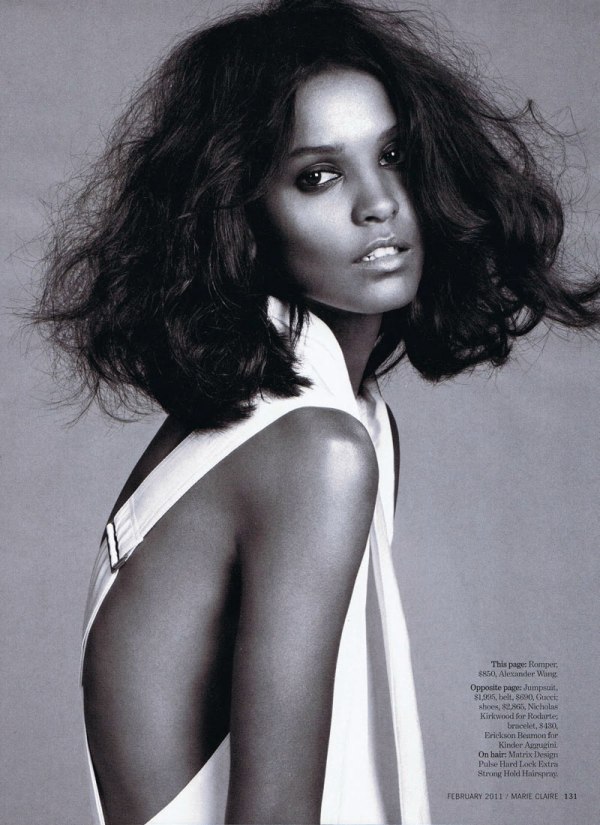 Liya Kebede by David Roemer for <em>Marie Claire US</em> February 2011 liya kebede Liya Kebede by David Roemer for <em>Marie Claire US</em> February 2011