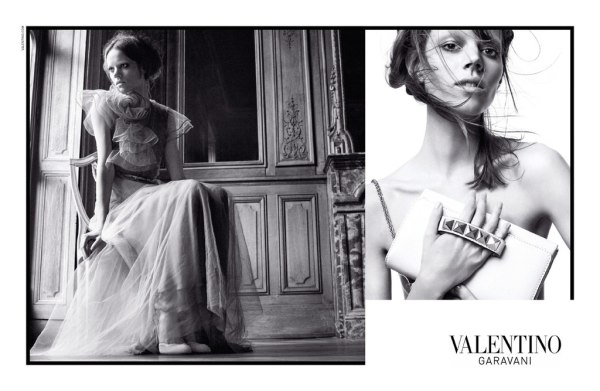 Valentino Spring 2011 Campaign | Freja Beha Erichsen, Caroline Brasch Nielsen & Julia Saner by David Sims valentinocampaign Valentino Spring 2011 Campaign | Freja Beha Erichsen, Caroline Brasch Nielsen & Julia Saner by David Sims