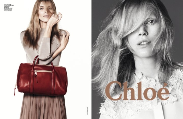 Chloe Spring 2011 Campaign | Iselin Steiro & Malgosia Bela by David Sims chloecampaign Chloe Spring 2011 Campaign | Iselin Steiro & Malgosia Bela by David Sims
