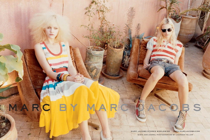 Marc by Marc Jacobs Spring 2011 Campaign | Ginta Lapina & Andrej Pejic by Juergen Teller marccampaign1 Marc by Marc Jacobs Spring 2011 Campaign | Ginta Lapina & Andrej Pejic by Juergen Teller