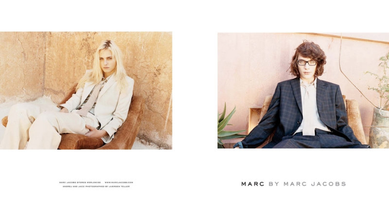 Marc by Marc Jacobs Spring 2011 Campaign | Ginta Lapina & Andrej Pejic by Juergen Teller marccampaign2 Marc by Marc Jacobs Spring 2011 Campaign | Ginta Lapina & Andrej Pejic by Juergen Teller