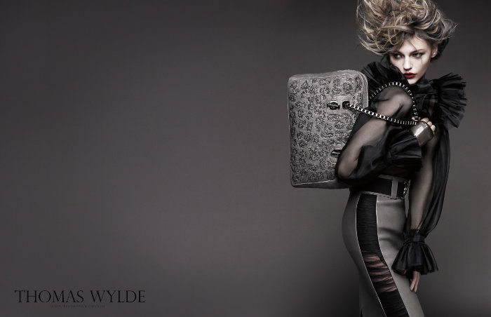 Sasha Pivovarova for Thomas Wylde Spring 2011 Campaign by Greg Kadel wylde Sasha Pivovarova for Thomas Wylde Spring 2011 Campaign by Greg Kadel