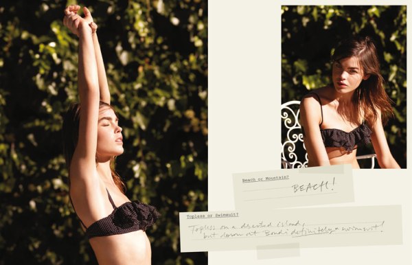 Bambi Northwood Blyth for Oysho Spring 2011 Campaign bambi Bambi Northwood Blyth for Oysho Spring 2011 Campaign