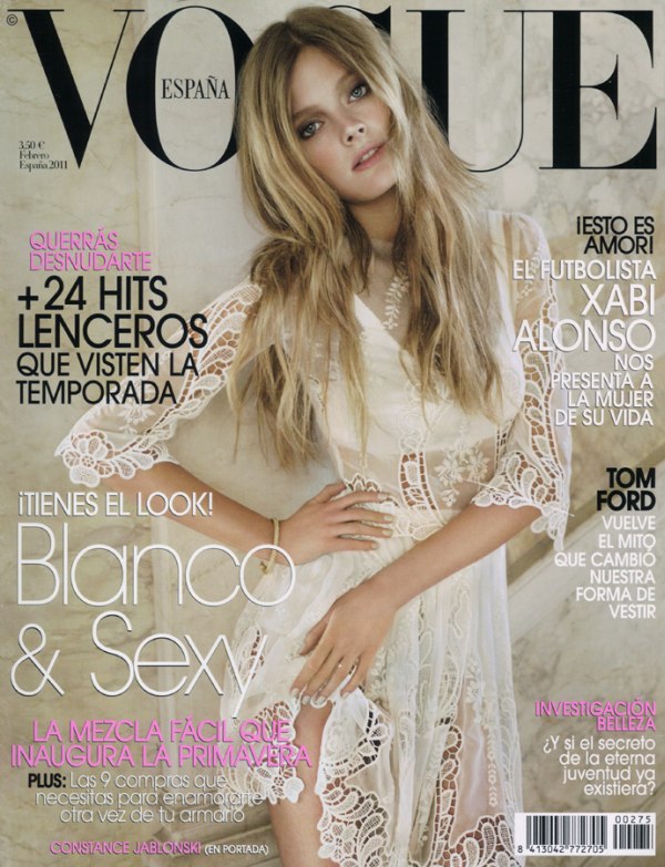 Constance Jablonski Shines in Gems for Vogue Spain July 2014 Cover constancecover Constance Jablonski Shines in Gems for Vogue Spain July 2014 Cover