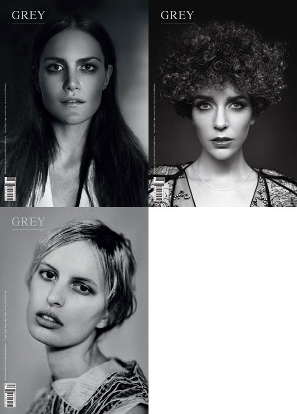 <em>Grey Magazine</em> S/S 2011 Covers grey <em>Grey Magazine</em> S/S 2011 Covers