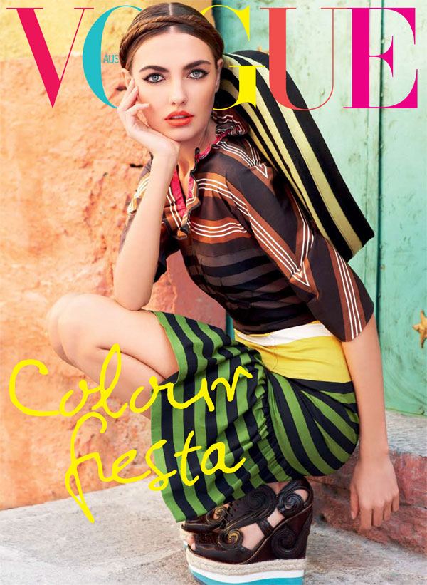 <em>Vogue Australia</em> March 2011 Cover | Alina Baikova by Nicole Bentley vogueau <em>Vogue Australia</em> March 2011 Cover | Alina Baikova by Nicole Bentley