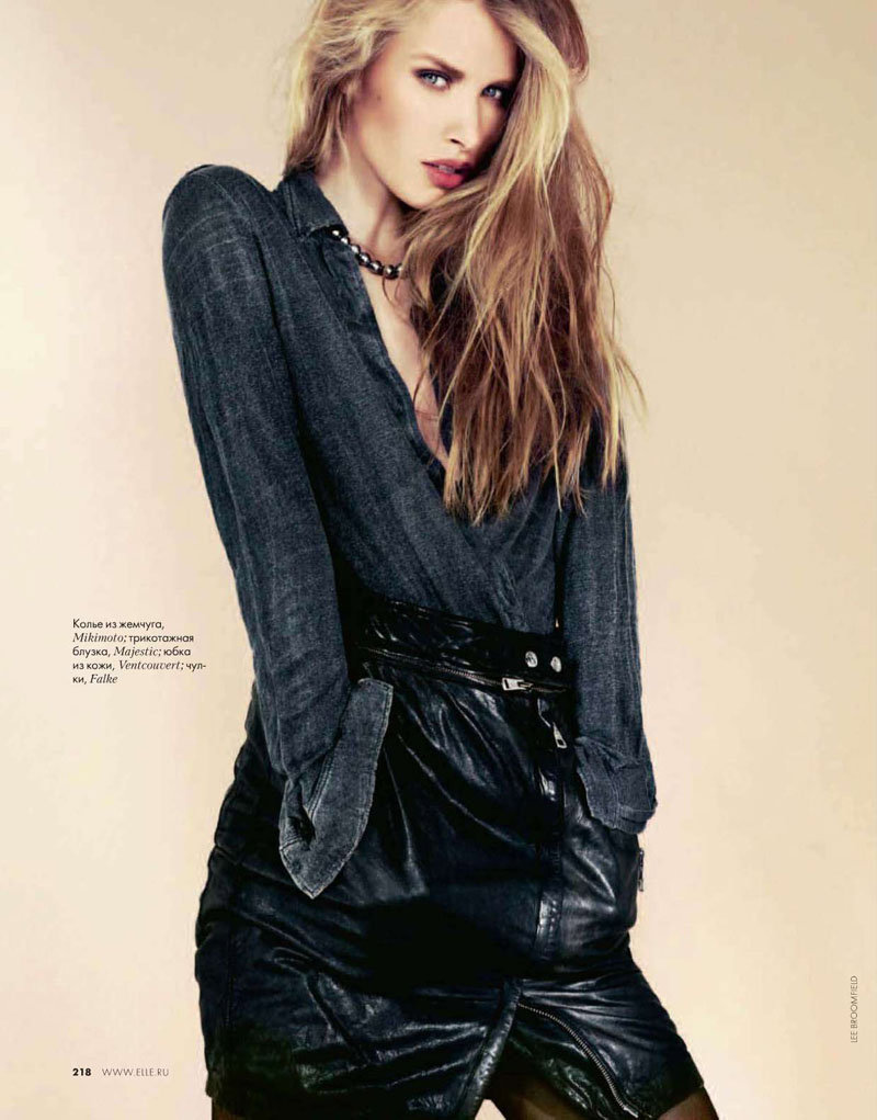 elle2 Annamara Post by Lee Broomfield for <em>Elle Russia</em> February 2011