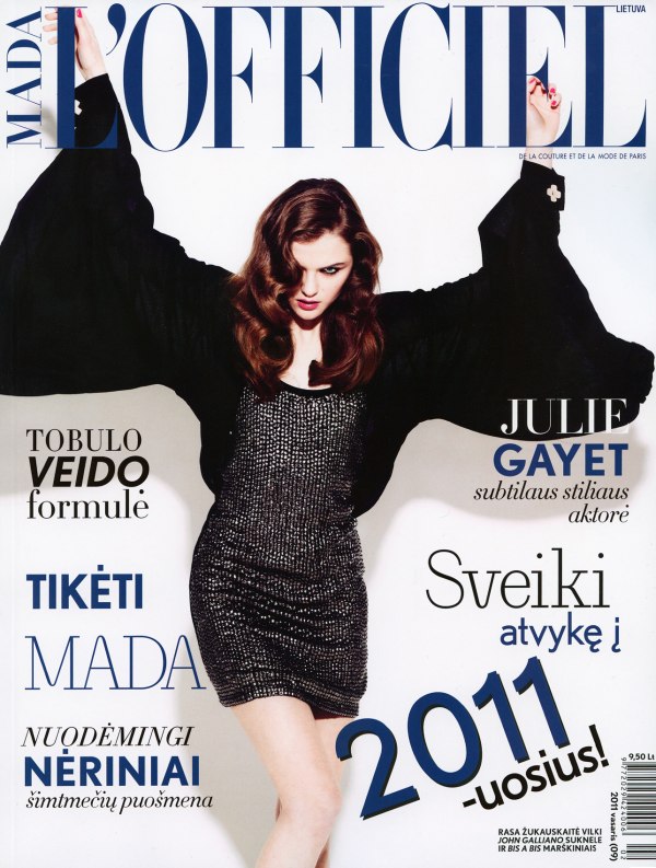 <em>LOfficiel Lithuania</em> February 2011 Cover | Rasa Zukauskaite by Rokas Darulis lofficielcover <em>LOfficiel Lithuania</em> February 2011 Cover | Rasa Zukauskaite by Rokas Darulis