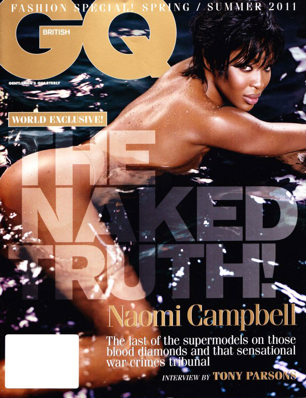 <em>GQ UK</em> S/S 2011 Cover | Naomi Campbell by Vincent Peters naomicover <em>GQ UK</em> S/S 2011 Cover | Naomi Campbell by Vincent Peters