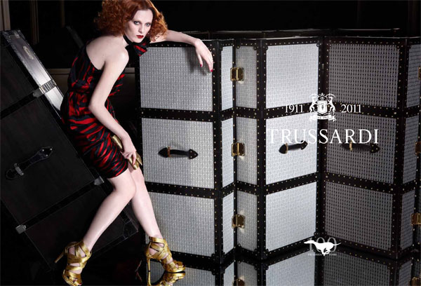 Trussardi 1911 Spring 2011 Campaign | Karen Elson by Milan Vukmirovic trussardicampaign Trussardi 1911 Spring 2011 Campaign | Karen Elson by Milan Vukmirovic