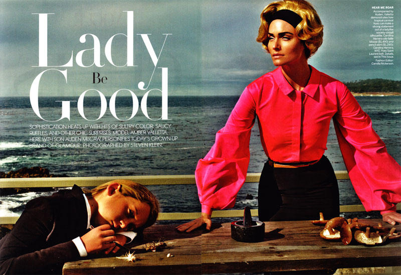 Amber Valletta by Steven Klein for <em>Vogue US</em> March 2011 amber valletta1 Amber Valletta by Steven Klein for <em>Vogue US</em> March 2011