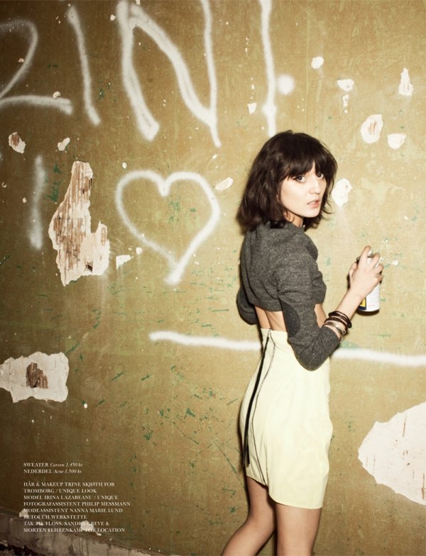 Irina Lazareanu by Rasmus Skousen for <em>Cover</em> February 2011 irina lazareanu Irina Lazareanu by Rasmus Skousen for <em>Cover</em> February 2011