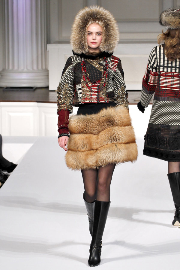 oscardelarentafall2 Oscar de la Renta Fall 2011 | New York Fashion Week
