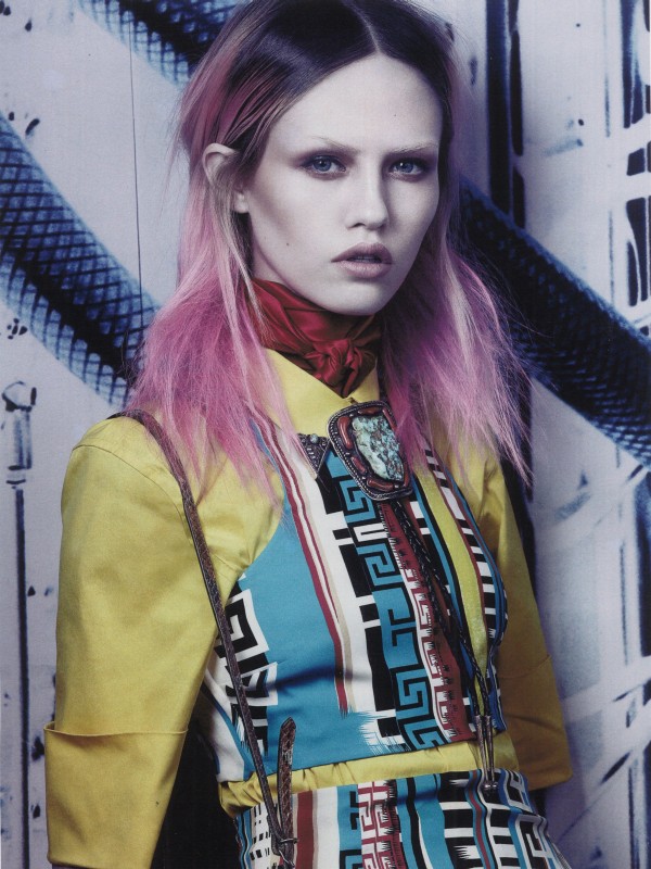 Psychedelic Cowgirl by Craig McDean for <em>Interview</em> March 2011 interview Psychedelic Cowgirl by Craig McDean for <em>Interview</em> March 2011
