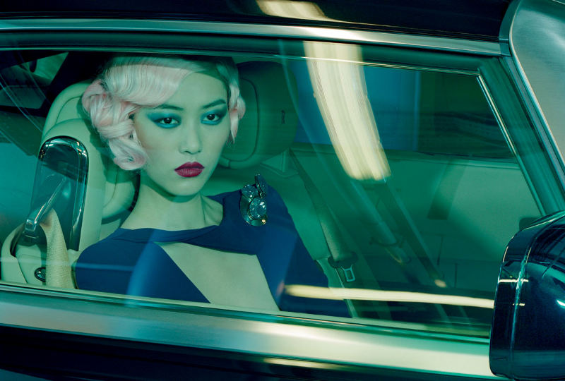 liu wen1 Liu Wen by Miles Aldridge for <em>Vogue Italia</em> February 2011