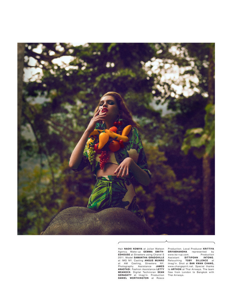 Samantha Gradoville by Sean & Seng for <em>POP</em> S/S 2011 samantha gradoville10 Samantha Gradoville by Sean & Seng for <em>POP</em> S/S 2011