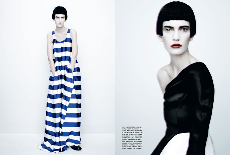 valerija kelava2 Valerija Kelava by Paolo Roversi for <em>Vogue Italia</em> February 2011