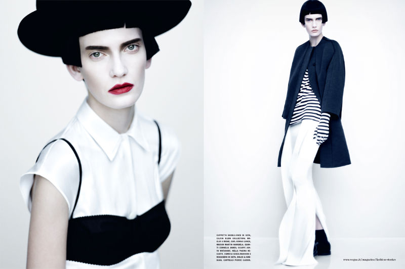 valerija kelava3 Valerija Kelava by Paolo Roversi for <em>Vogue Italia</em> February 2011