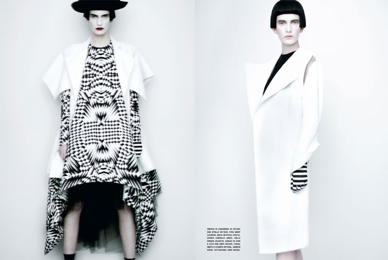 valerija kelava5 Valerija Kelava by Paolo Roversi for <em>Vogue Italia</em> February 2011