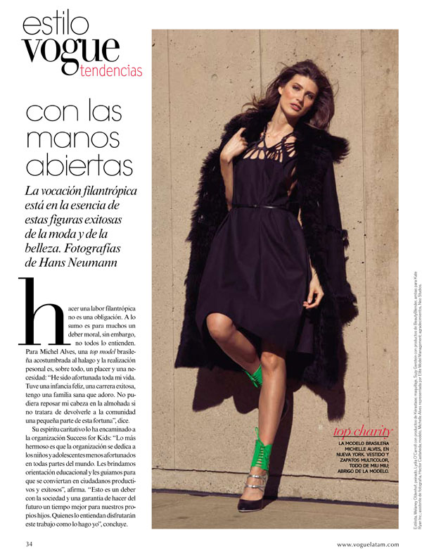 Snap! | Michelle Alves by Hans Neumann for <em>Vogue Latin America</em> snap Snap! | Michelle Alves by Hans Neumann for <em>Vogue Latin America</em>