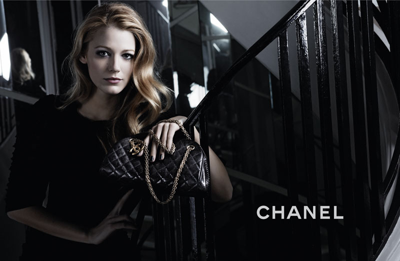 chanelbag2 Chanel Mademoiselle Campaign | Blake Lively by Karl Lagerfeld