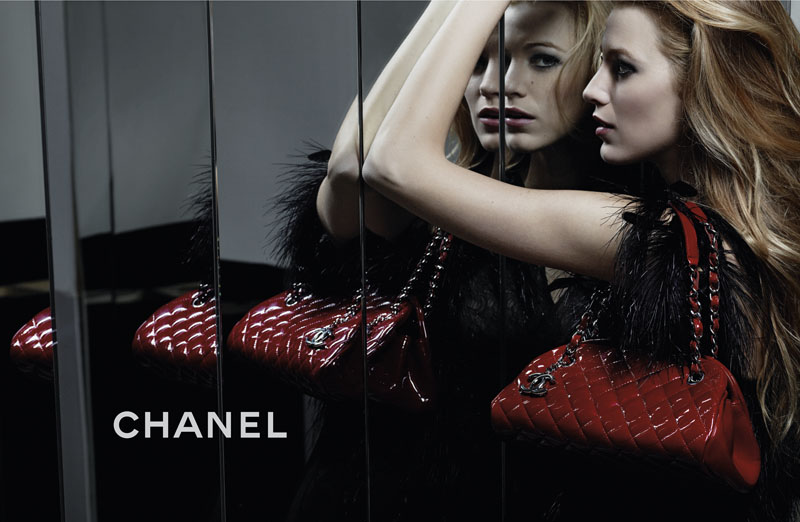 chanelbag3 Chanel Mademoiselle Campaign | Blake Lively by Karl Lagerfeld
