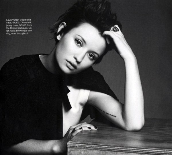 Emily Browning by Terry Gates for <em>Vogue Australia</em> April 2011 emily browning Emily Browning by Terry Gates for <em>Vogue Australia</em> April 2011