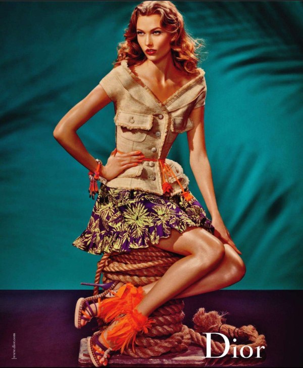 Dior Spring 2011 Campaign | Karlie Kloss by Steven Meisel diorcampaign Dior Spring 2011 Campaign | Karlie Kloss by Steven Meisel