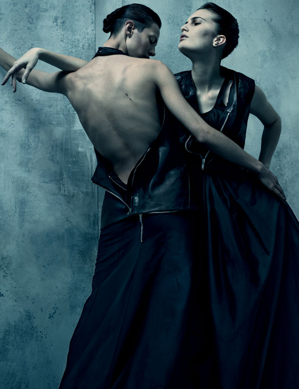 Aymeline & Alla by Josh Olins for <em>i D</em> Spring 2011 olins mckimm Aymeline & Alla by Josh Olins for <em>i D</em> Spring 2011
